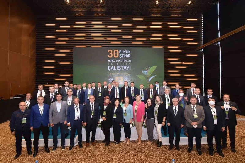 30 Büyükşehir, tarımın kalkınması için Konya’da bir araya geldi
