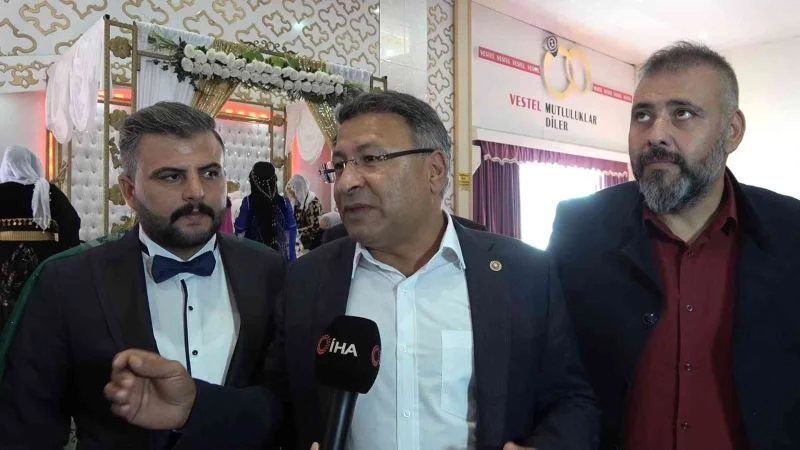 Aşiret düğününde birlik ve beraberlik mesajı
