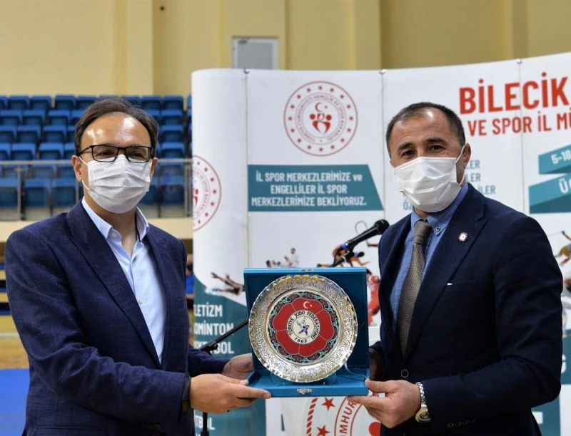 Türkiye Judo Federasyonu Başkanı Sezer Huysuz, Bilecik’e geldi
