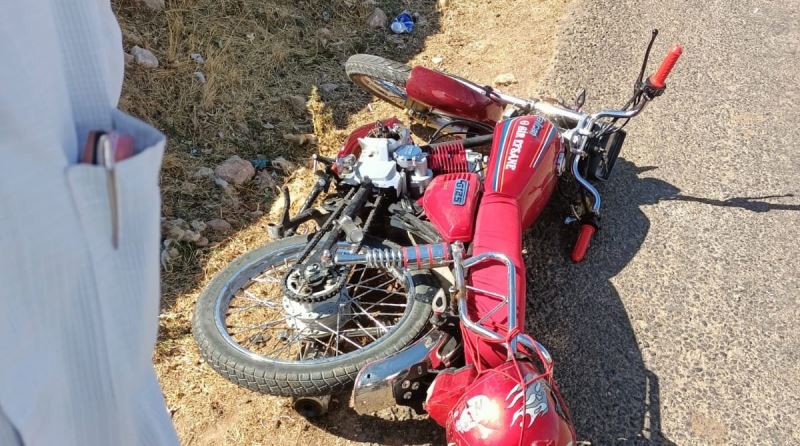 Midyat’ta motorsiklet kazası: 2 yaralı
