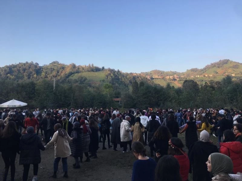 Erzurumlu öğrenciler Ayder’de buluştu
