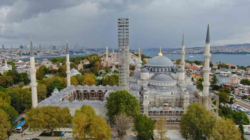 Sultanahmet Camii restorasyonunda sona yaklaşıldı
