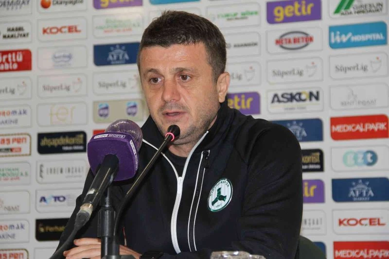 Hakan Keleş: “İkinci yarı yediğimiz gol motivasyonumuzu bozdu”
