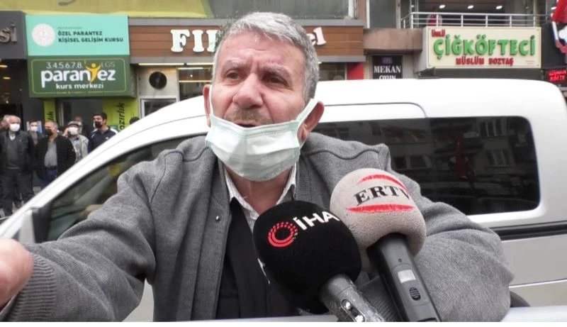 Göçükten saniyelerle kurtulan şahıs yaşanan dehşeti anlattı
