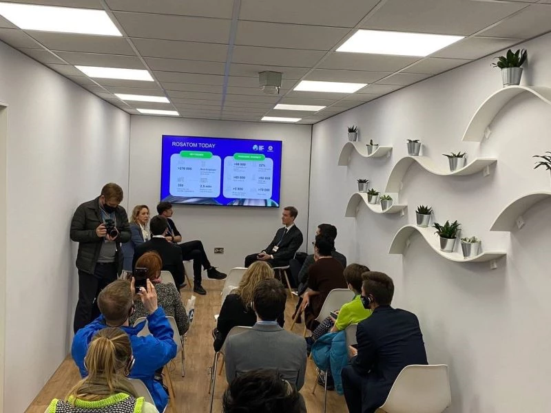 Rosatom, COP26 kapsamında “’emiz Nükleer Enerji Günü’ etkinliklerine katıldı
