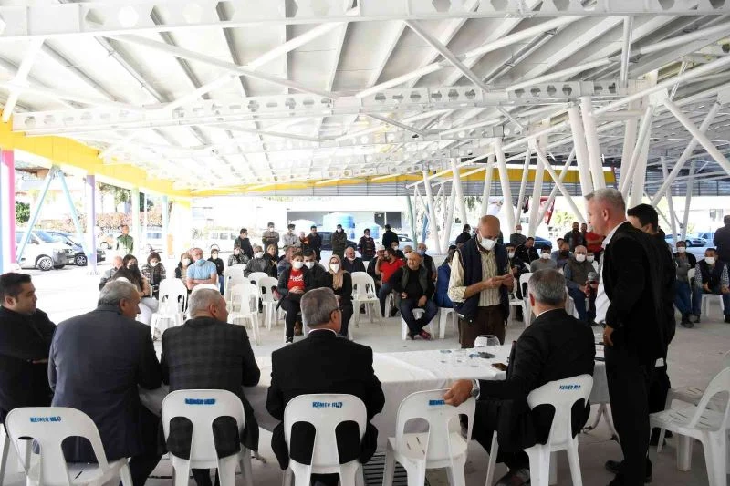 Kemer Arslanbucak Kapalı Pazar Yeri kuraları çekildi
