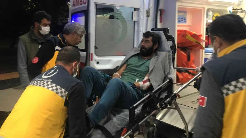 Silahıyla domuzları  vurmak isteyen çoban kendini yaraladı
