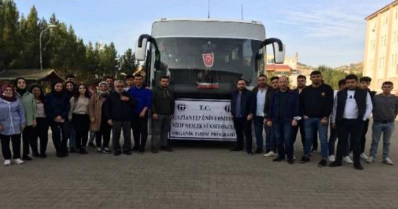Nizip Meslek Yüksekokulu öğrencileri teknik geziye katıldı
