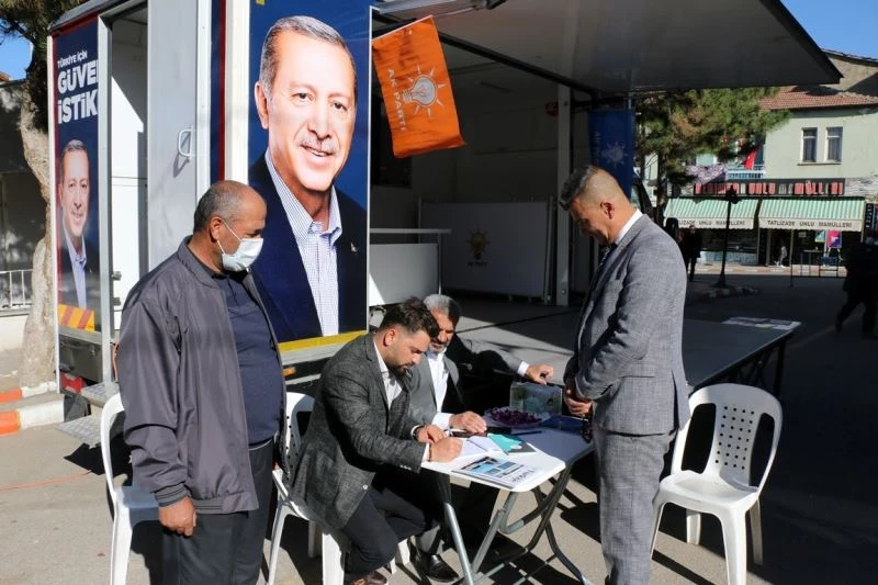 “AK Nokta Aracı” Hekimhan’da
