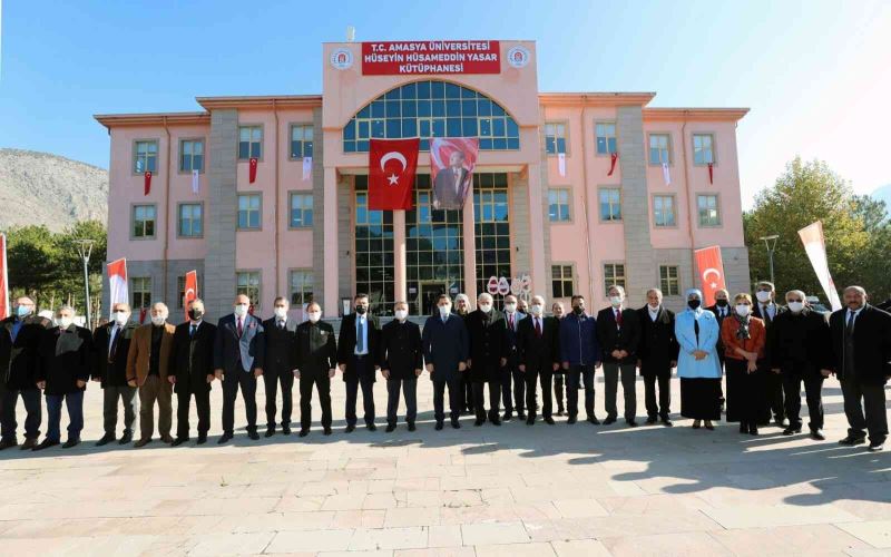 Amasya Üniversitesi Kütüphanesine Tarihçi Hüseyin Hüsameddin Yasar’ın adı verildi
