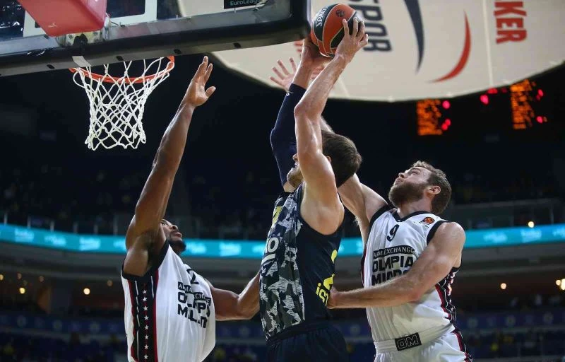 THY Euroleague: Fenerbahçe Beko: 43 - Armani Milan: 68
