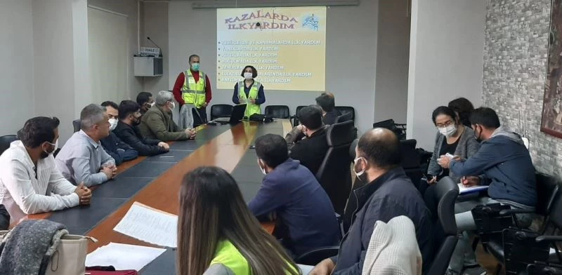 DİSKİ’den 737 personeline iş sağlığı ve güvenliği eğitimi
