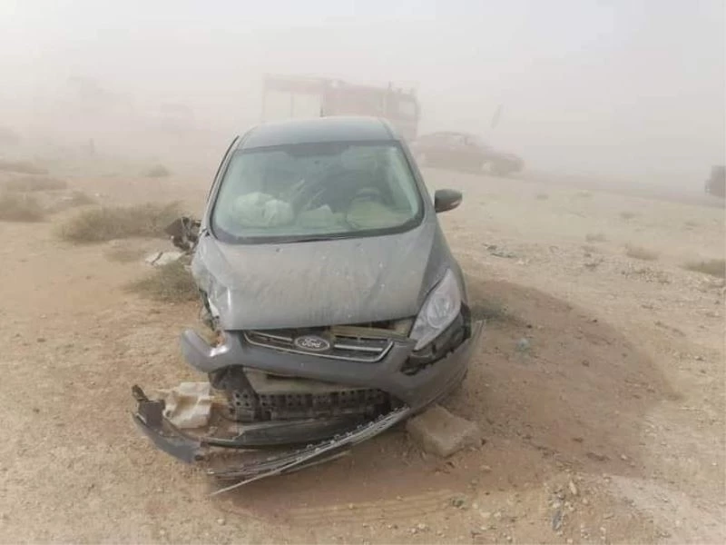 Ürdün’ü kum fırtınası vurdu
