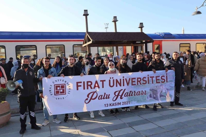 Fırat Üniversitesi’nden tren yolculuğu ve Palu gezisi
