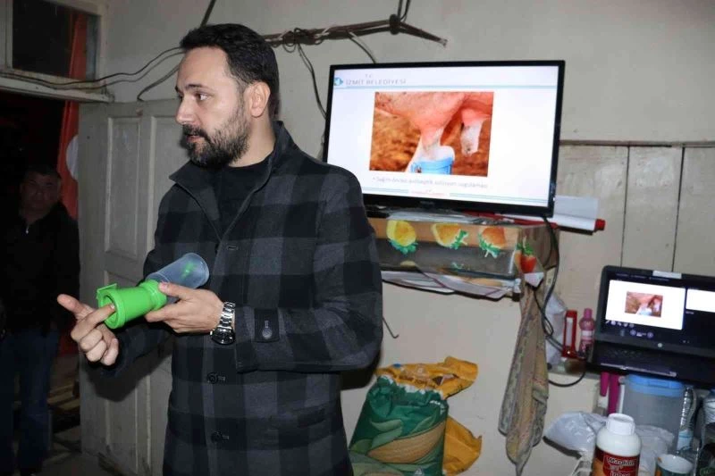 Üreticilere sütün hijyeni ve kalitesi eğitimi verildi
