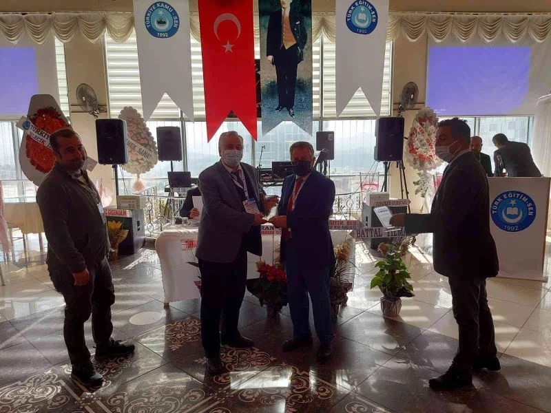 Türk Eğitim-Sen Bilecik Şube Başkanı Veli Şahan oldu
