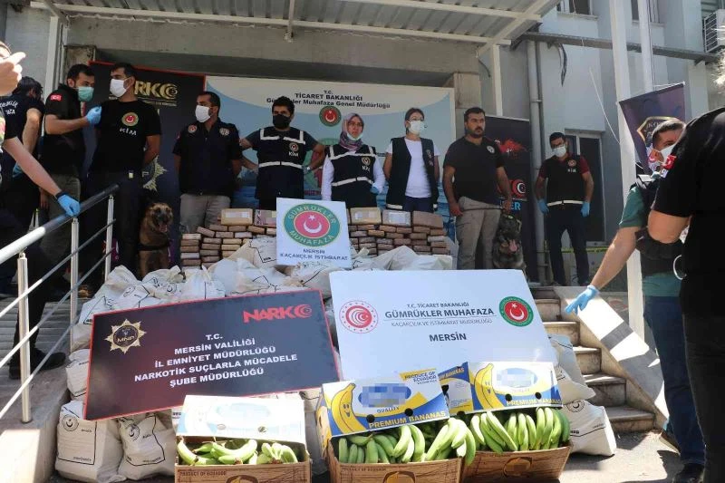 Mersin’de rekor kokain yakalaması tutuklularına 67 yıla kadar hapis istemiyle dava
