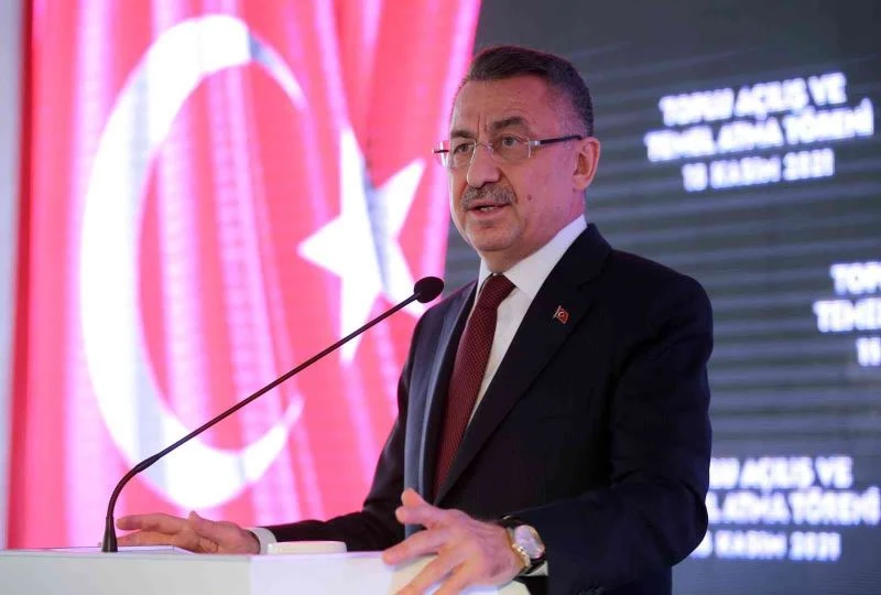 Cumhurbaşkanı Yardımcısı Oktay: “Her şartta Kıbrıs Türk halkının yanında olacağımızı, bölgede geleceği omuz omuza beraber şekillendireceğimizi bir kez daha teyit ettik”
