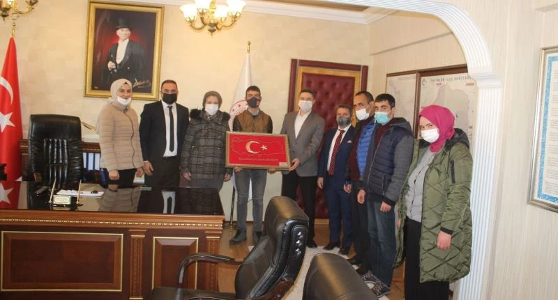 Er Huzur’dan Kaymakam Zeyrek’e ziyaret
