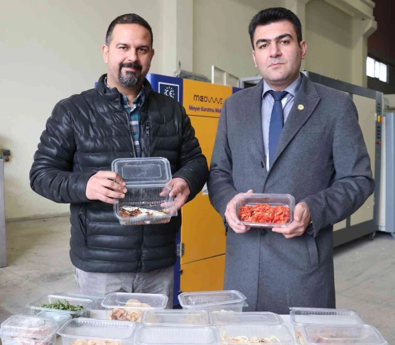 Van balığı elektromanyetik dalgalarla çalışan makinelerde kurutuluyor
