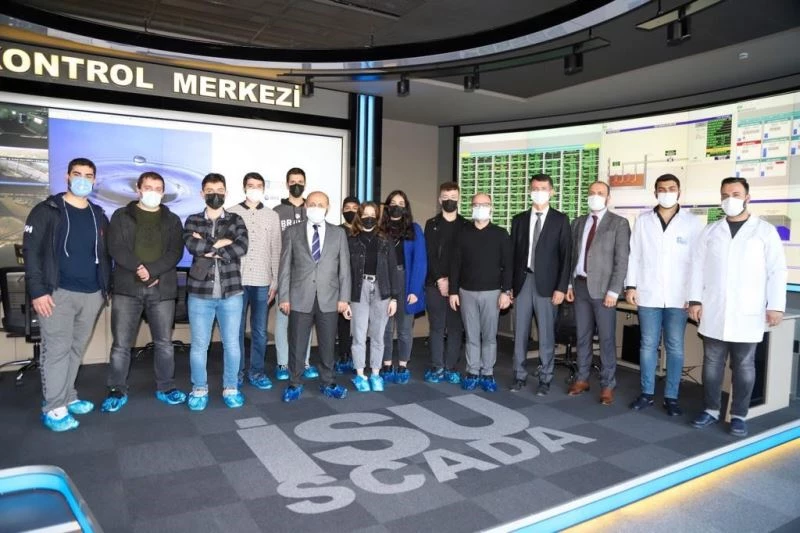 KOÜ öğrencilerine İSU’da suyun akıllı yönetimi dersi
