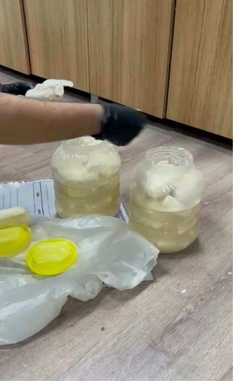 Peynir bidonlarında uyuşturucu çıktı, şüpheli tutuklandı
