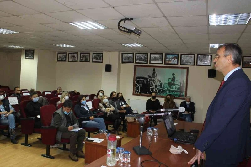 Sökeli üreticiler kırsal kalkınma desteklemeleri ile ilgili bilgilendirildi
