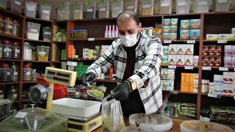 Aktarlarda kış yoğunluğu
