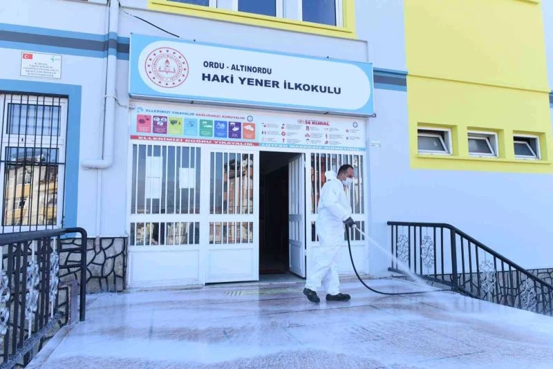 Altınordu’da okullar ara tatil sonrasına hazırlanıyor

