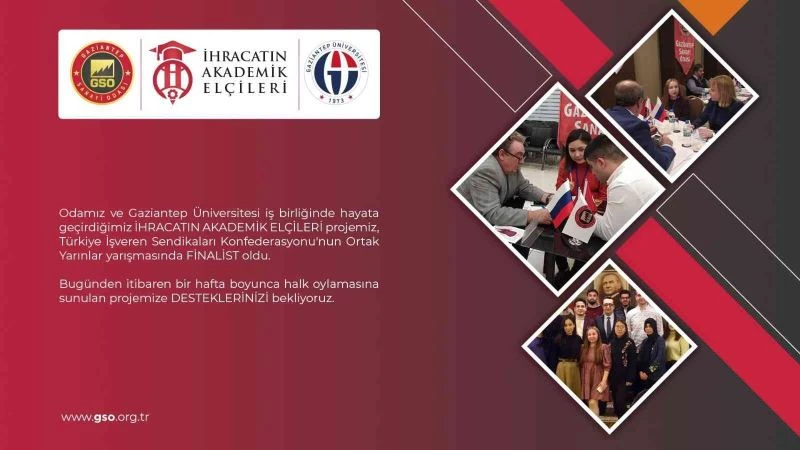 İhracatın akademik elçileri projesi finalde
