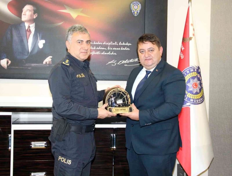 GMİS’ten Emniyet Müdürü Aktaş’a ve Kozlu Müessese Müdürlüğü’ne ziyaret
