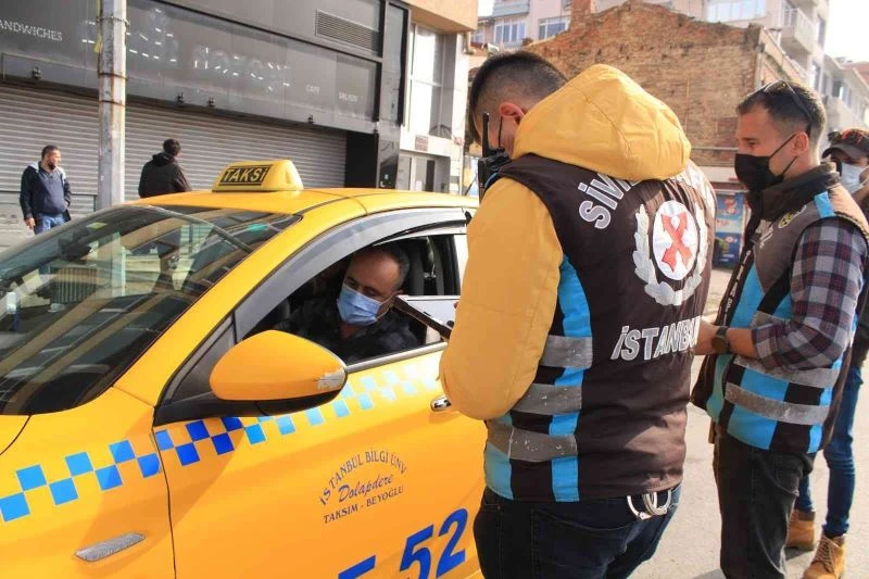 Kadıköy’de taksilere yönelik denetim
