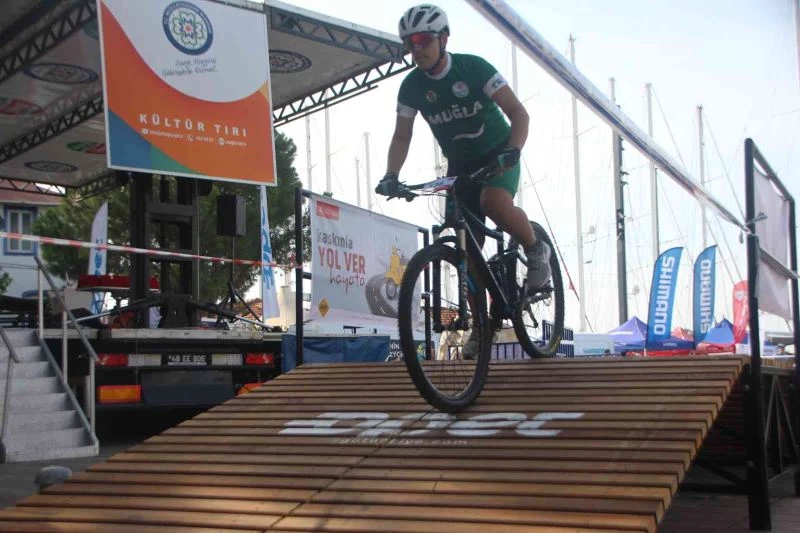 Dağ bisikletleri Bodrum’da yarıştı
