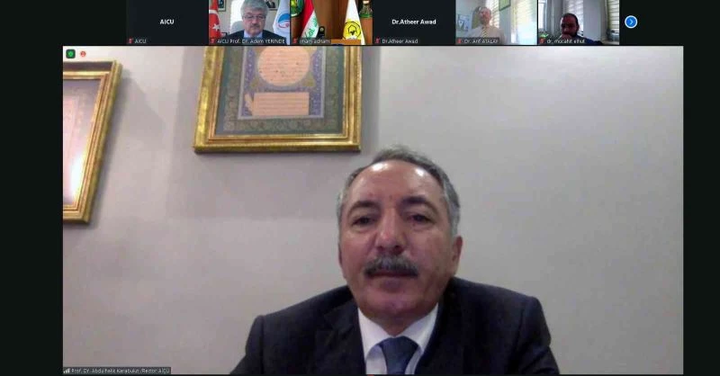 AİÇÜ’de uluslararası islami ve insani araştırmalar sempozyumu başladı
