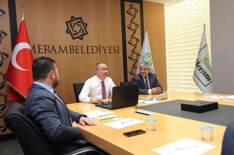 Başkan Kavuş: “Tüm kurumlarla uyumlu çalışınca kazanan Meram oluyor”
