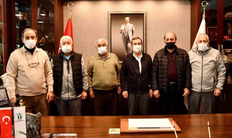 Başkan Ataç efsaneler ile buluştu
