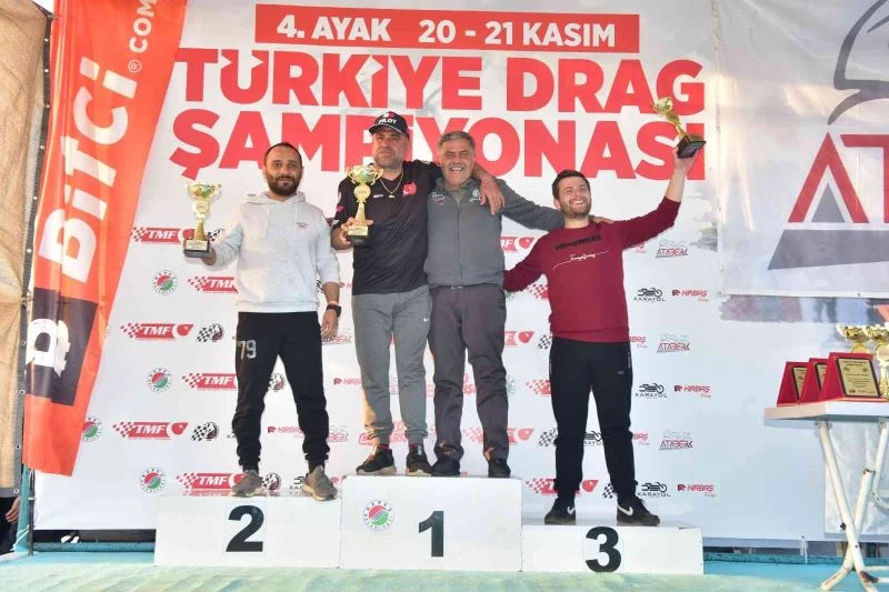 Türkiye Motodrag Şampiyonası 4’üncü ayak yarışı tamamlandı
