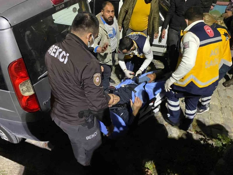 Tanımadığı kişi tarafından silahlı saldırıya uğradı
