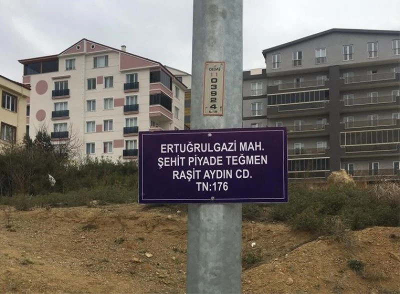 Şehidin adı 2019 yılında alınan kararla Bilecik’te yaşatılıyor
