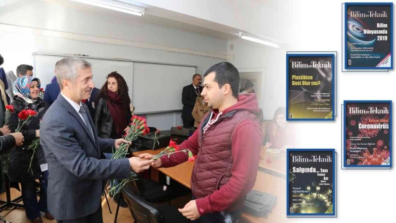 Tahmazoğlu’ndan Gaziantep’teki tüm öğretmenlere TÜBİTAK dergisi aboneliği
