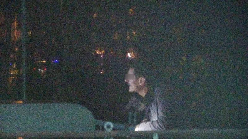 Eşiyle barışmak için köprüde intihara kalkıştı, karısı olay yerine gelmedi
