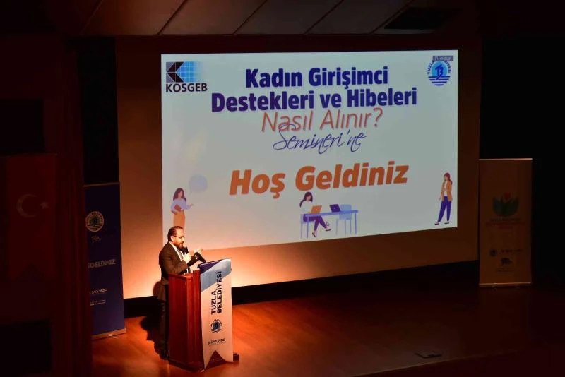 Tuzlalı kadın girişimcilere destek semineri
