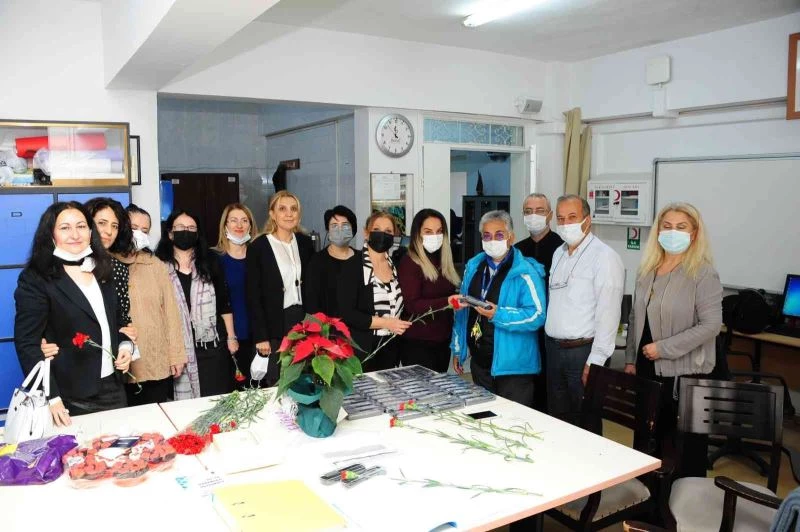 Başkan Çalkaya, öğretmenleri unutmadı
