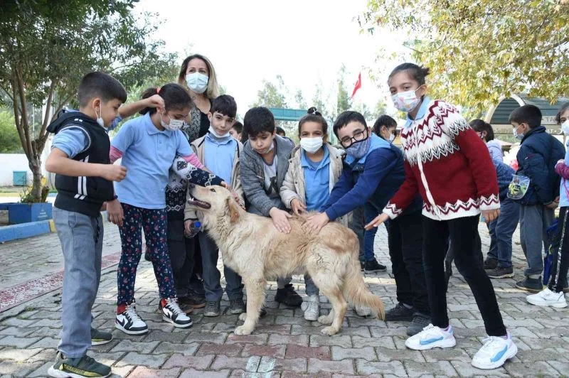 Tarsus Belediyesi, öğrencileri patili dostlarla buluşturuyor
