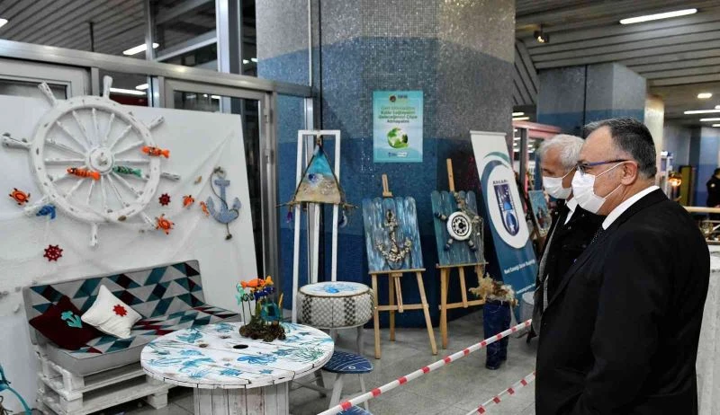 Başkent’te atıktan sanata
