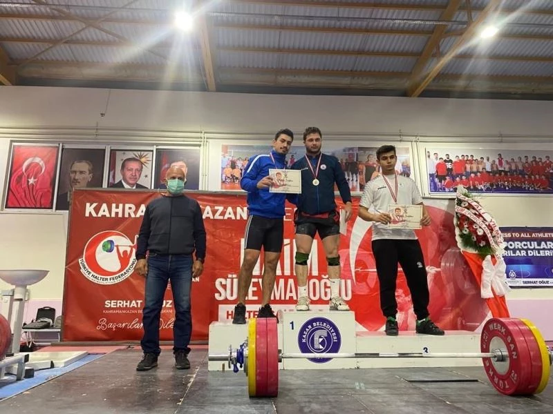 Halterciler Ankara’dan 3 gümüşle döndü
