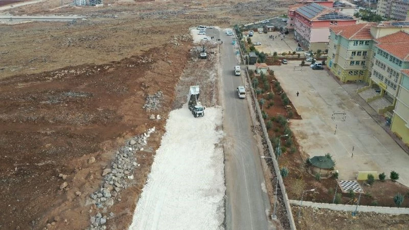 Zeytindalı Eğitim Kampüsünde üst yapı çalışmaları
