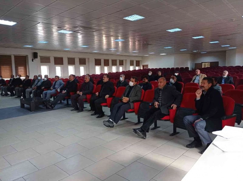 Muhtarlara ‘Mekansal Adres Kayıt Sistemi’ eğitimi
