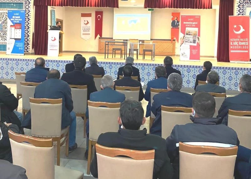 Aslanapa ve Çavdarhisar muhtarlarına Narkorehber eğitimi
