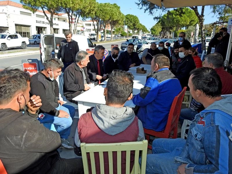 Alaçatı’da sanayi esnafı iş yerlerinin şehir içinde kalmasından dertli

